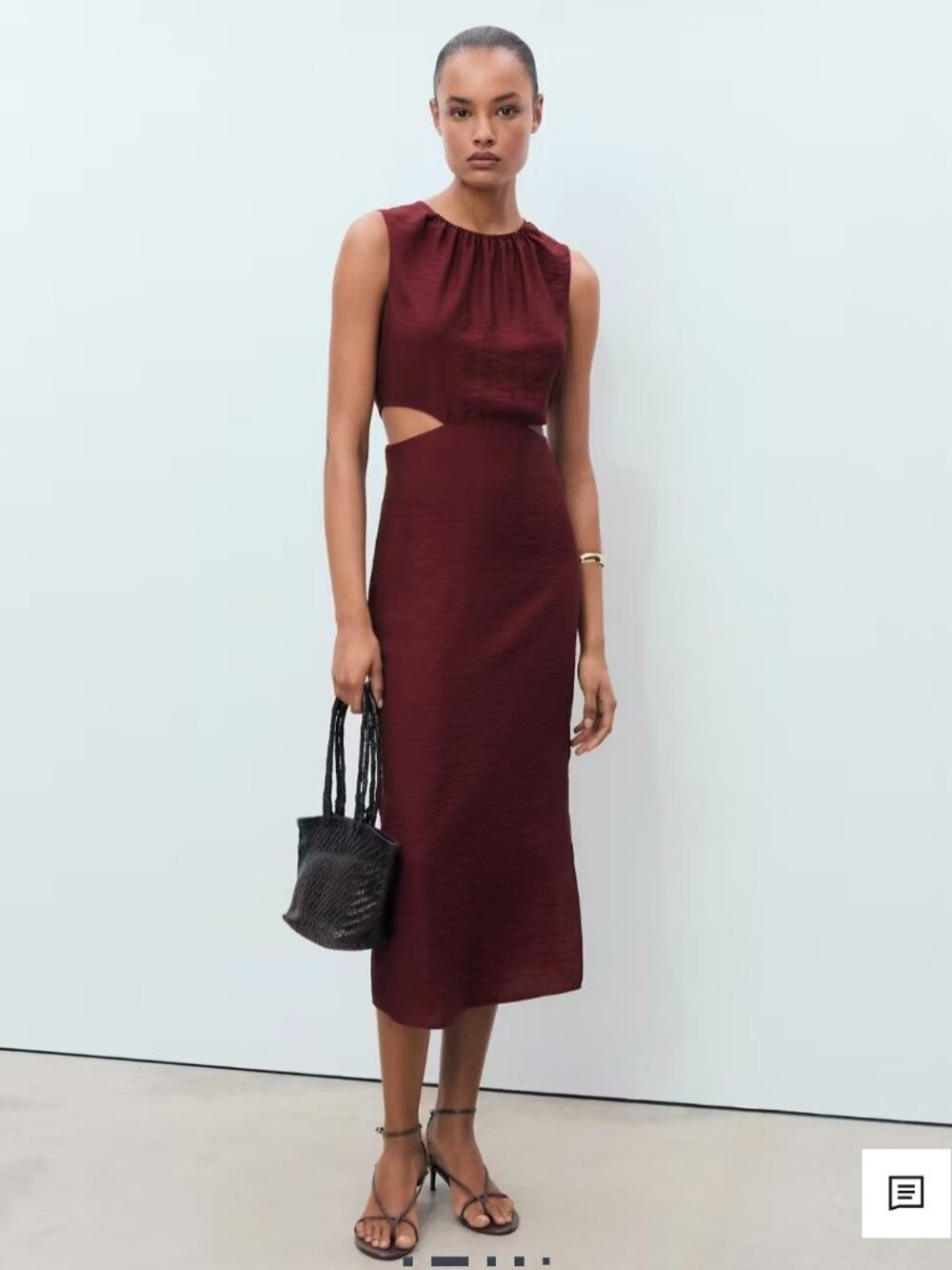 Mango Midi Dress size 2/XS